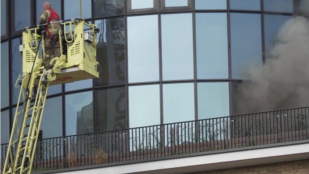 Video: Großeinsatz in London: Ehemaliger BBC-Hauptsitz brennt