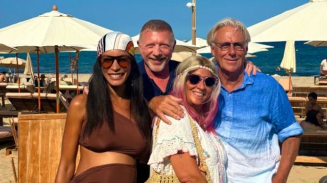 Video: Boris Becker & seine Lilian zeigen sich unbeirrt positiv im Ibiza-Urlaub