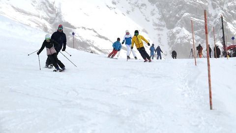 Entspannter Start in die Skisaison an der Zugspitze