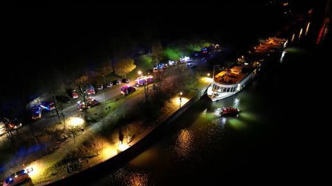 Unfall mit Donau-Kreuzfahrtschiff in Österreich