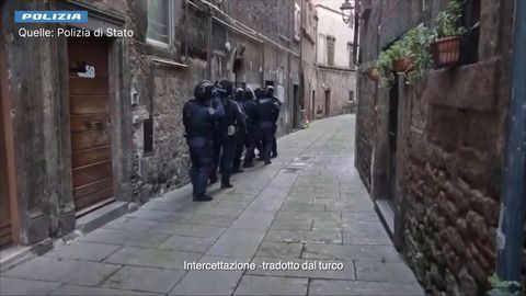 Festnahmen bei Razzia gegen türkische Mafia-Bande in Italien