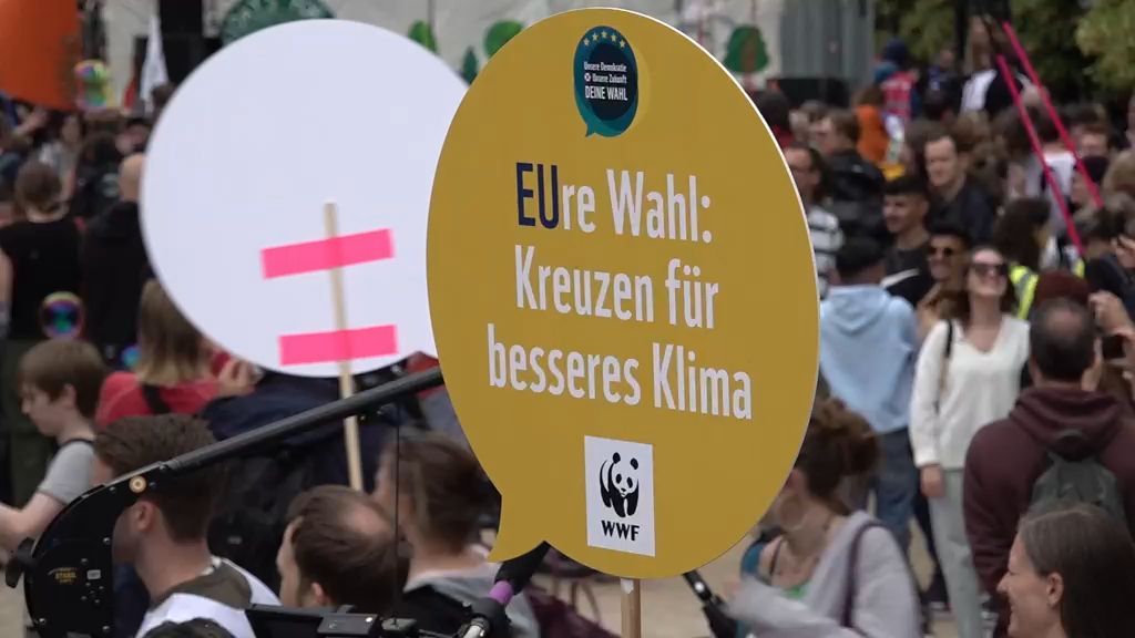 Vor Europawahl: Fridays for Future protestiert für Klimaschutz