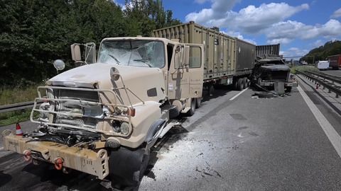 Bayern: Unfall mit Militär-Konvoi - Vier Leichtverletzte auf der A6