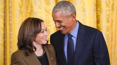 Prominente Unterstützung: Auch Obama steht hinter Harris