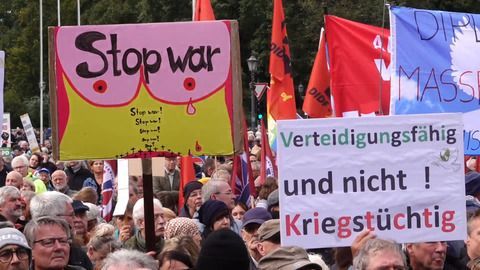 «Nie wieder Krieg»: Friedensbewegung sieht sich am Neuanfang - Video