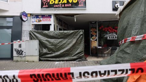 Explosion vor Café im hessischen Wetzlar - keine Verletzten - Video