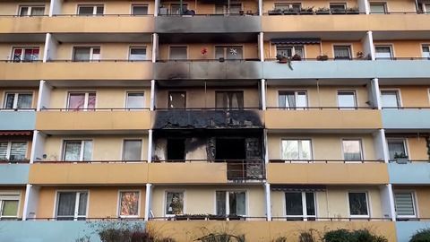 Brandkatastrophe in Plattenbau: Drei Menschen sterben bei Wohnungsbrand in Frankfurt (Oder)