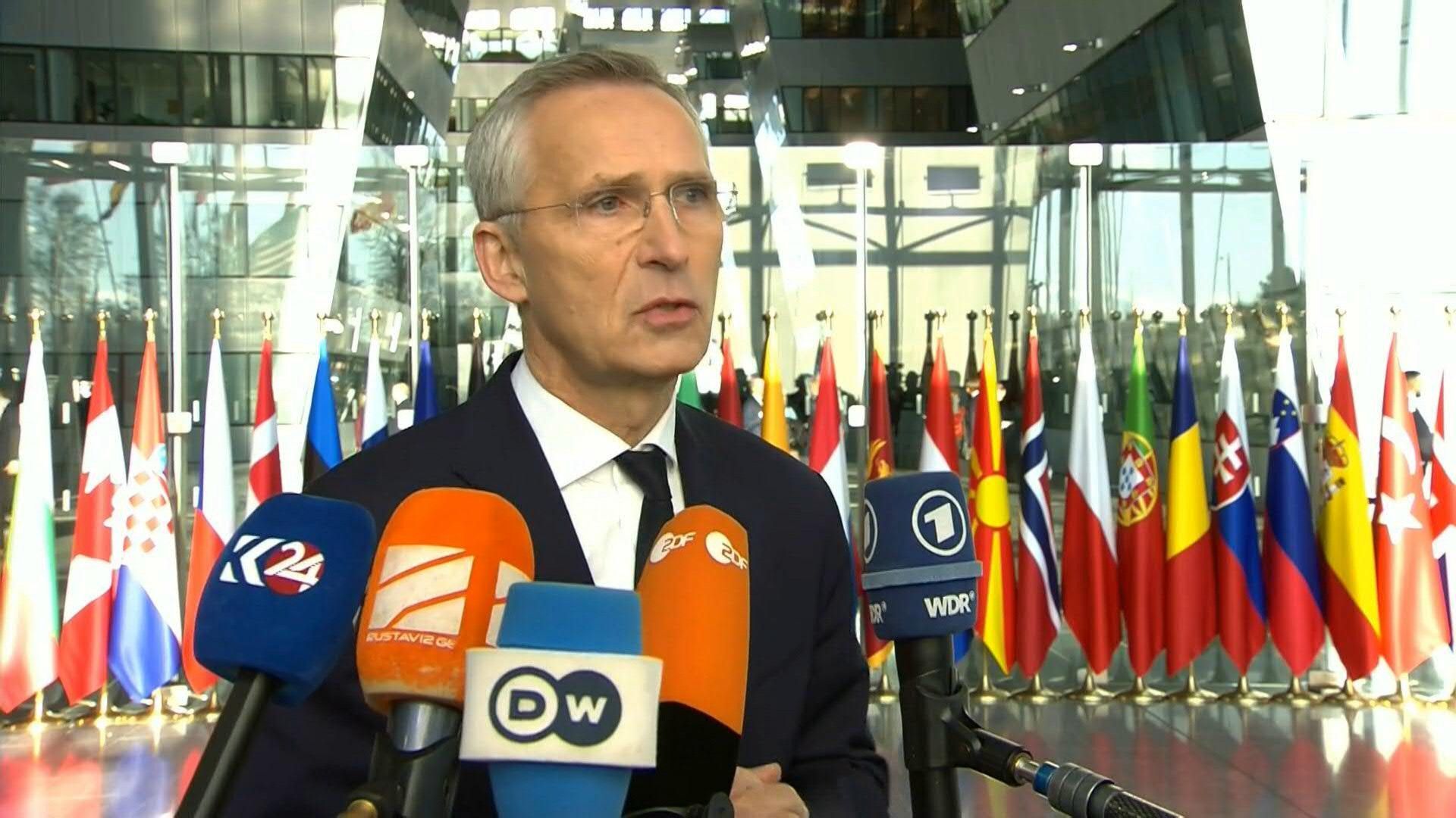 NATO chief 'confident' US will keep arming Ukraine