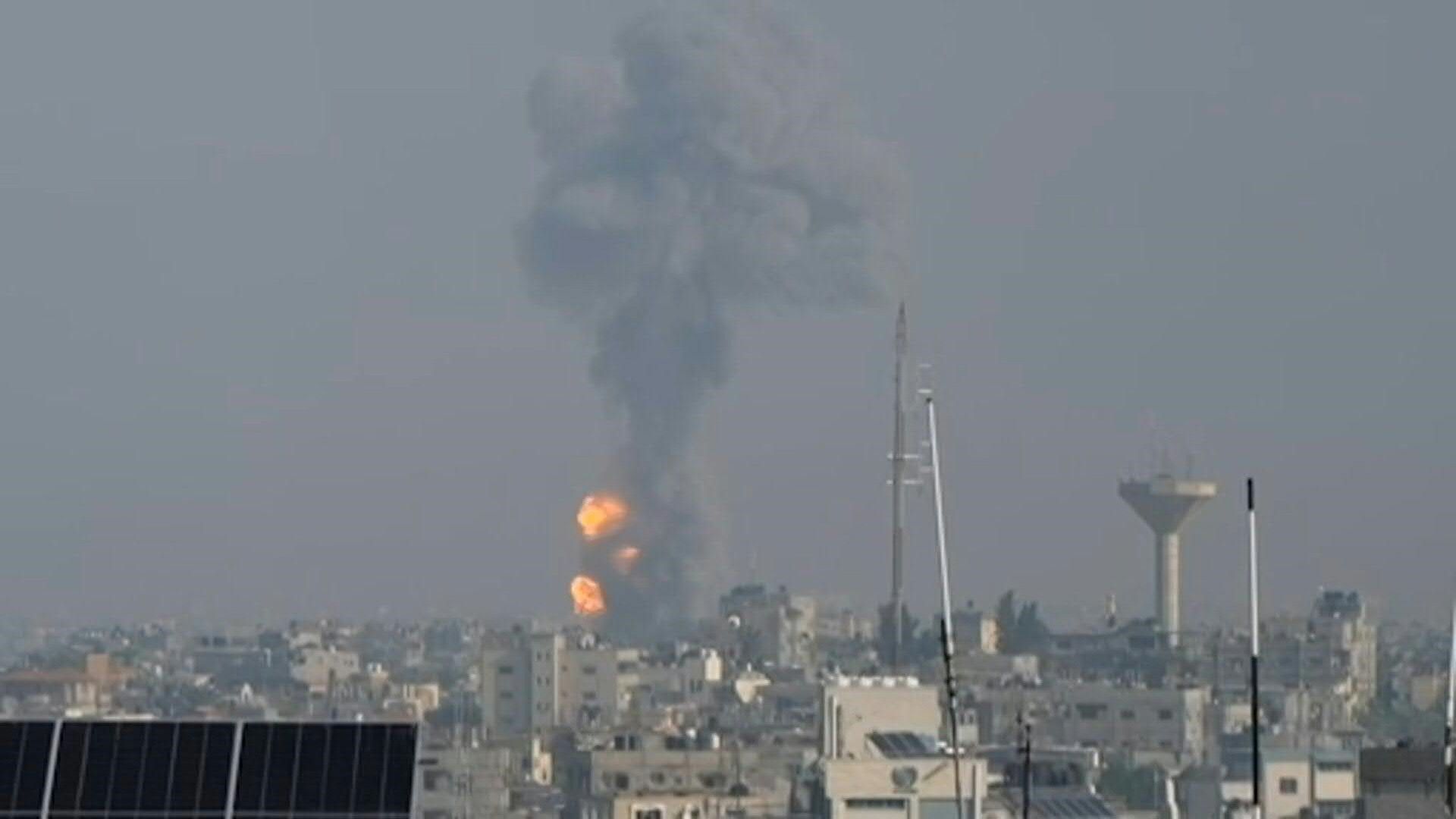 Strikes hit west of Gaza's Khan Yunis
