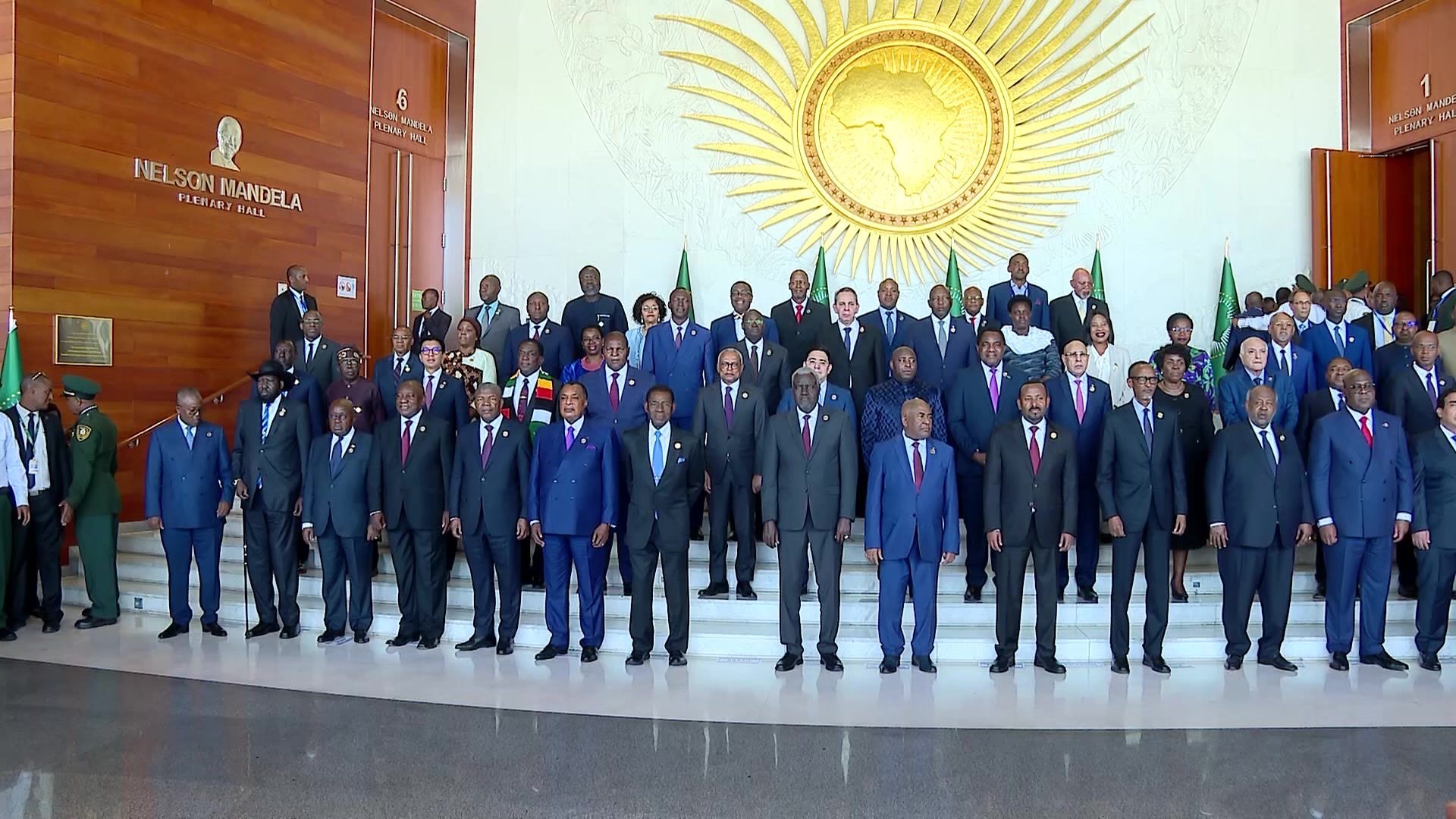 African leaders attend AU summit in Ethiopa