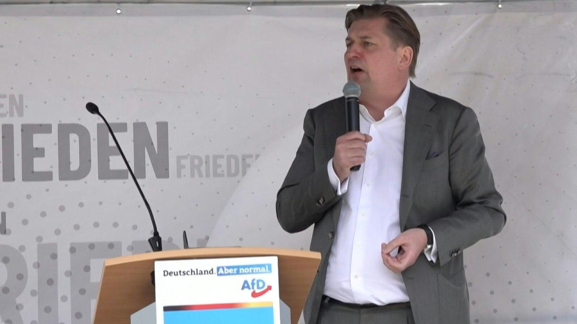 AfD-Politiker Krah im Wahlkampf: 