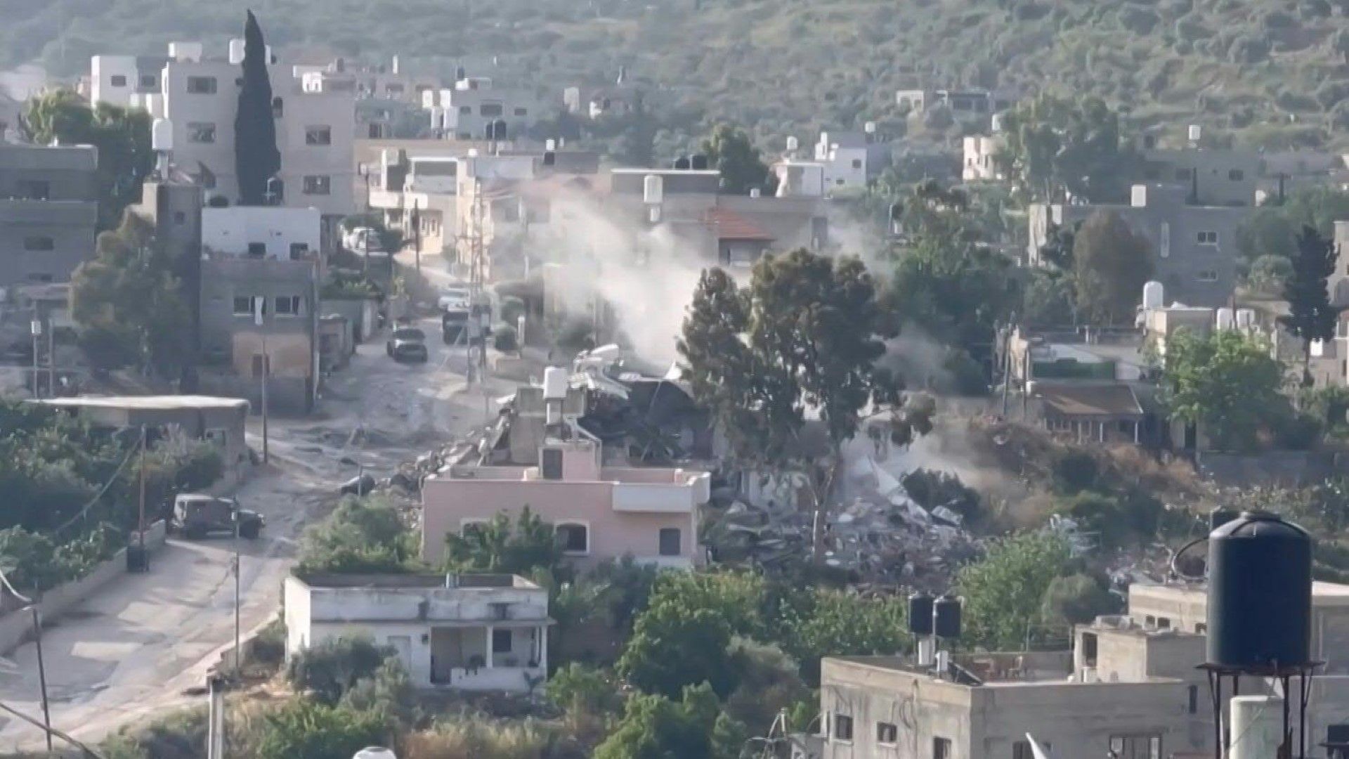 Israeli forces conduct raid near West Bank's Tulkarem