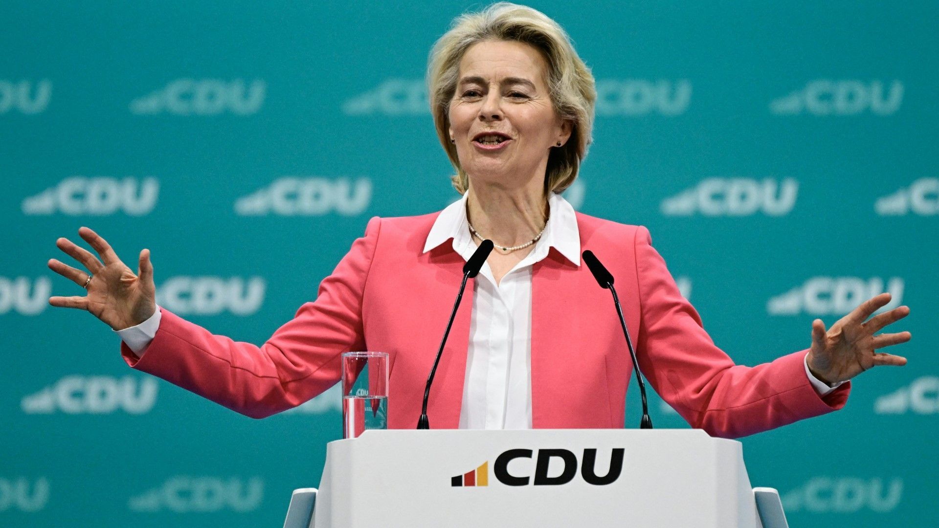 "Sie sollen sich schämen!": Von der Leyen warnt vor AfD auf CDU-Parteitag