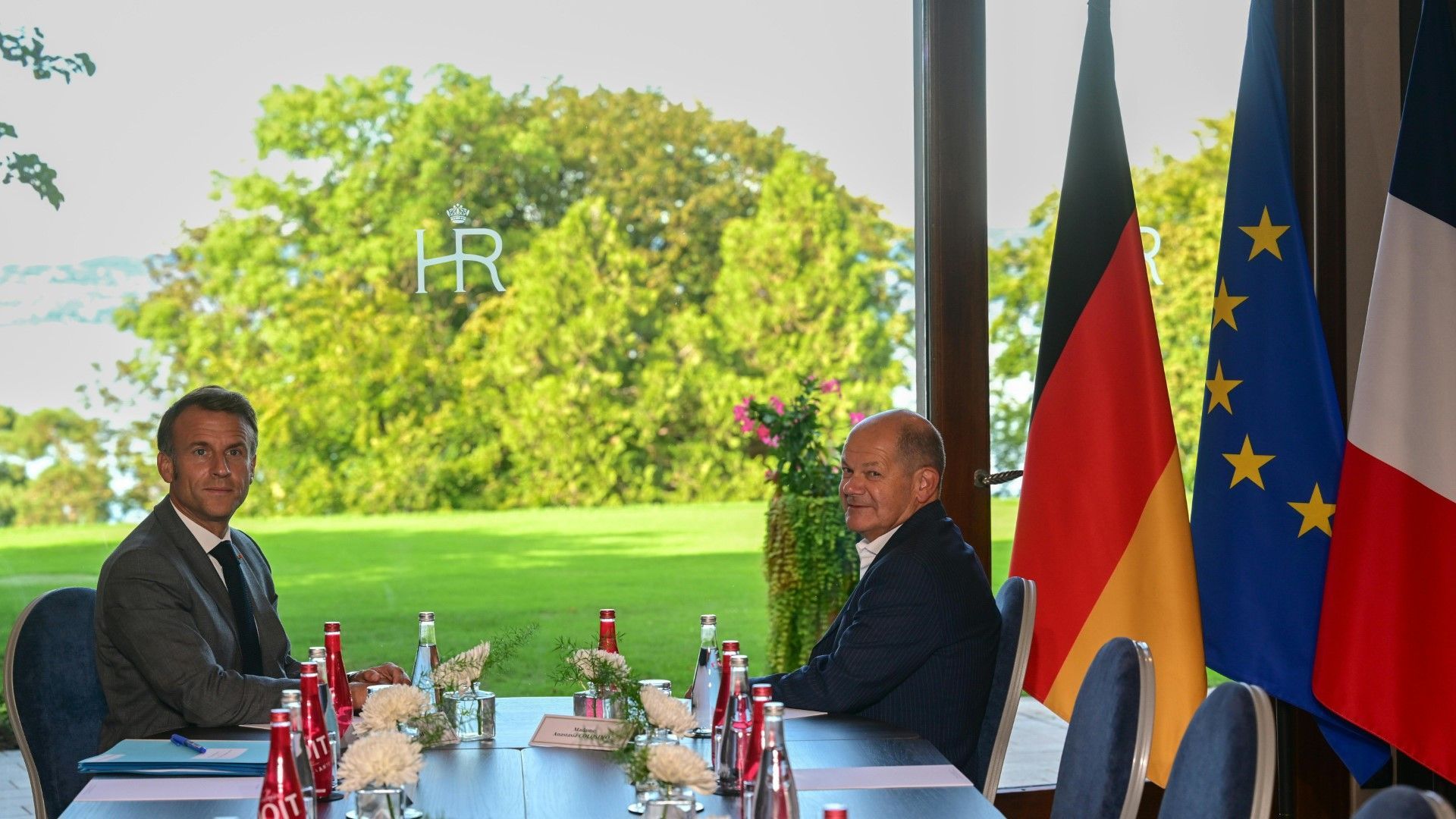Macron und Scholz treffen sich bei Unternehmertagung in Evian