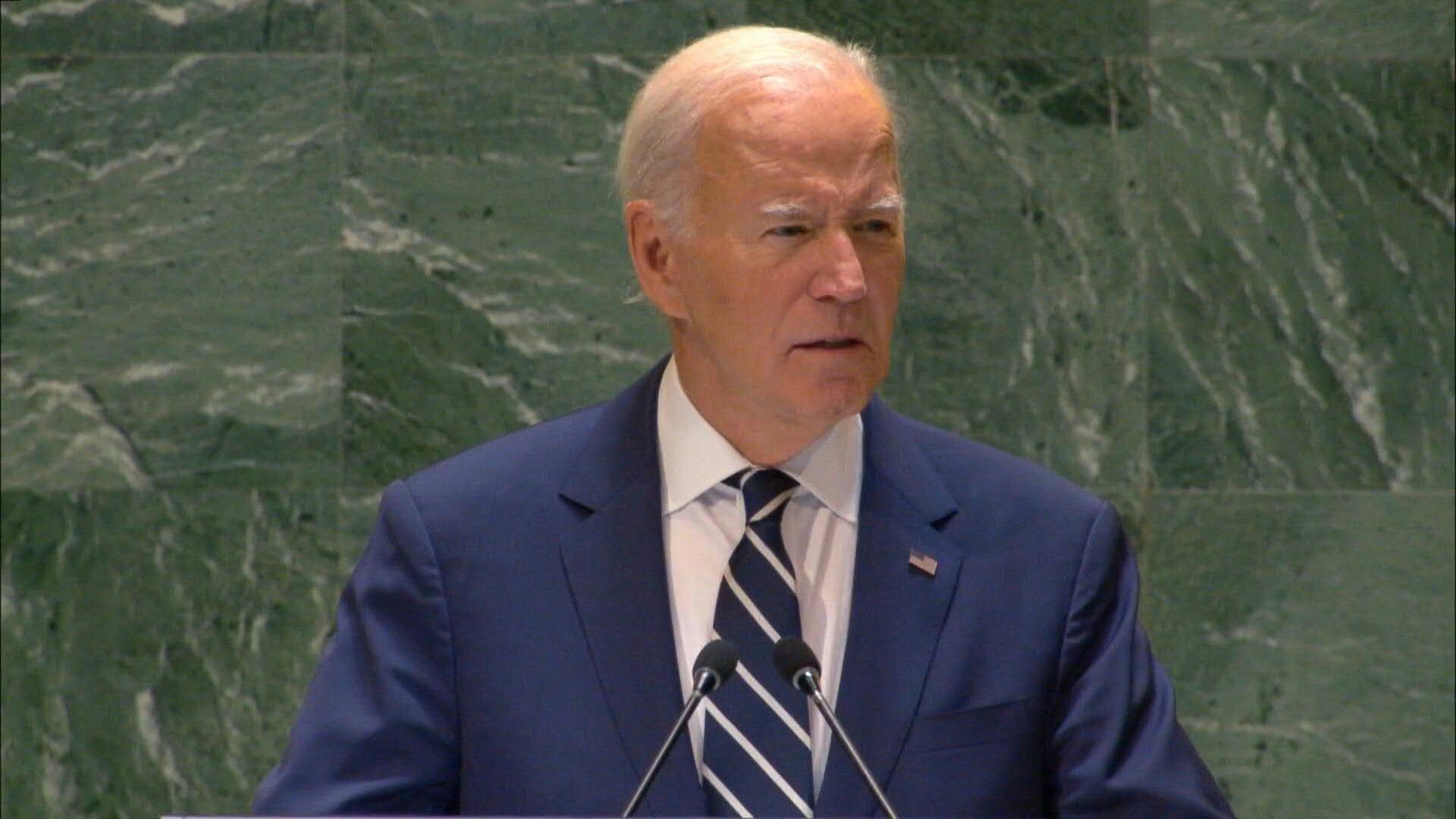 'Putin's war has failed' in Ukraine, Biden tells UN
