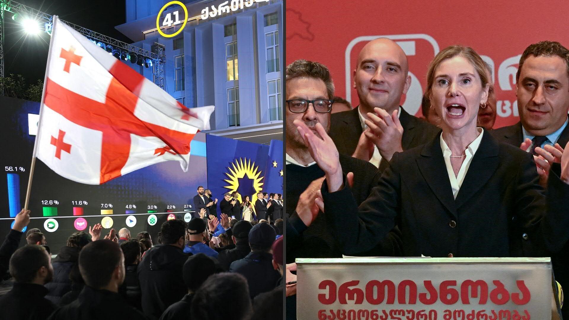 Georgien: Opposition erkennt Wahlsieg von Regierungspartei nicht an