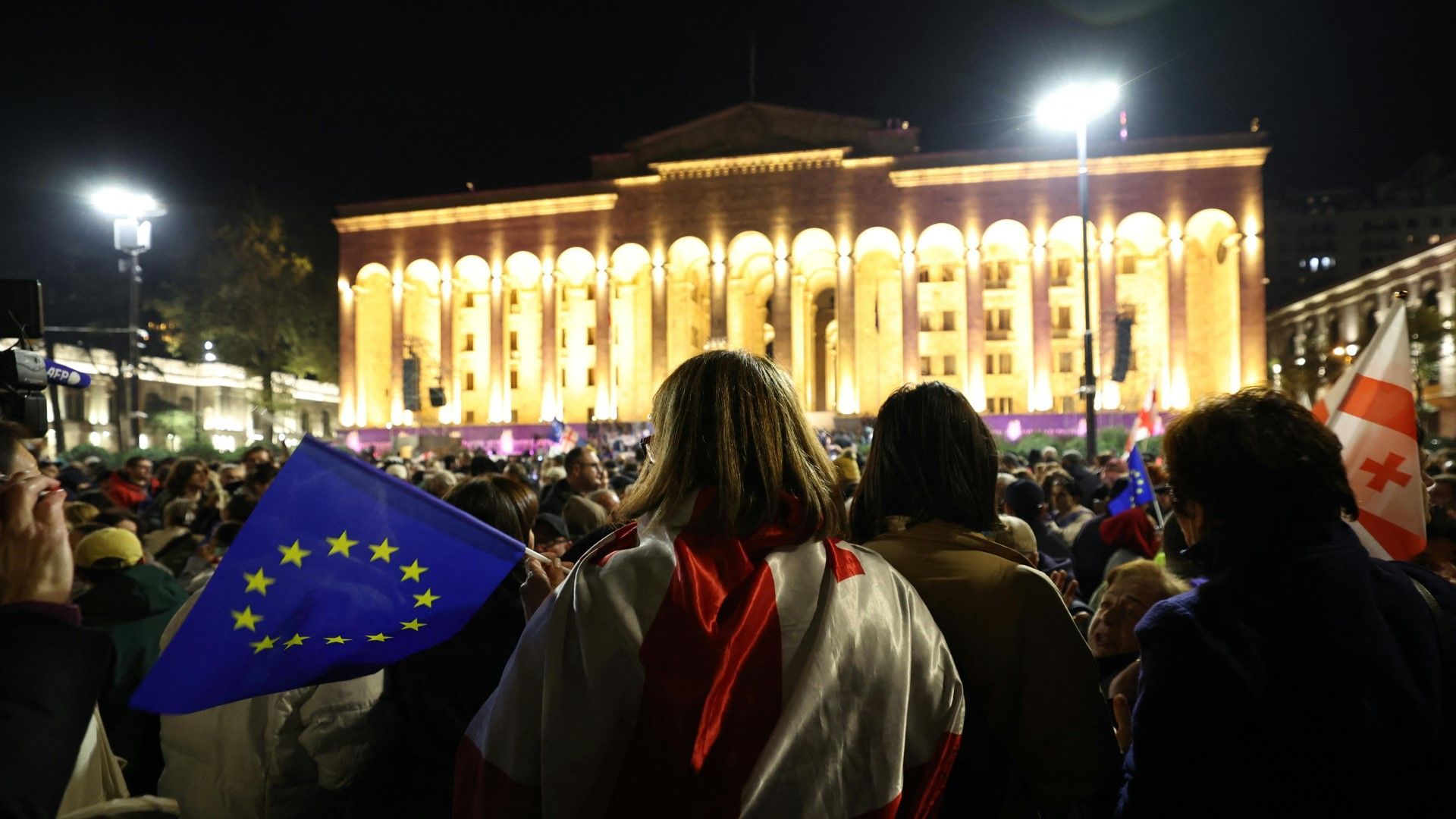 Georgien: Tausende protestieren gegen Wahlergebnis