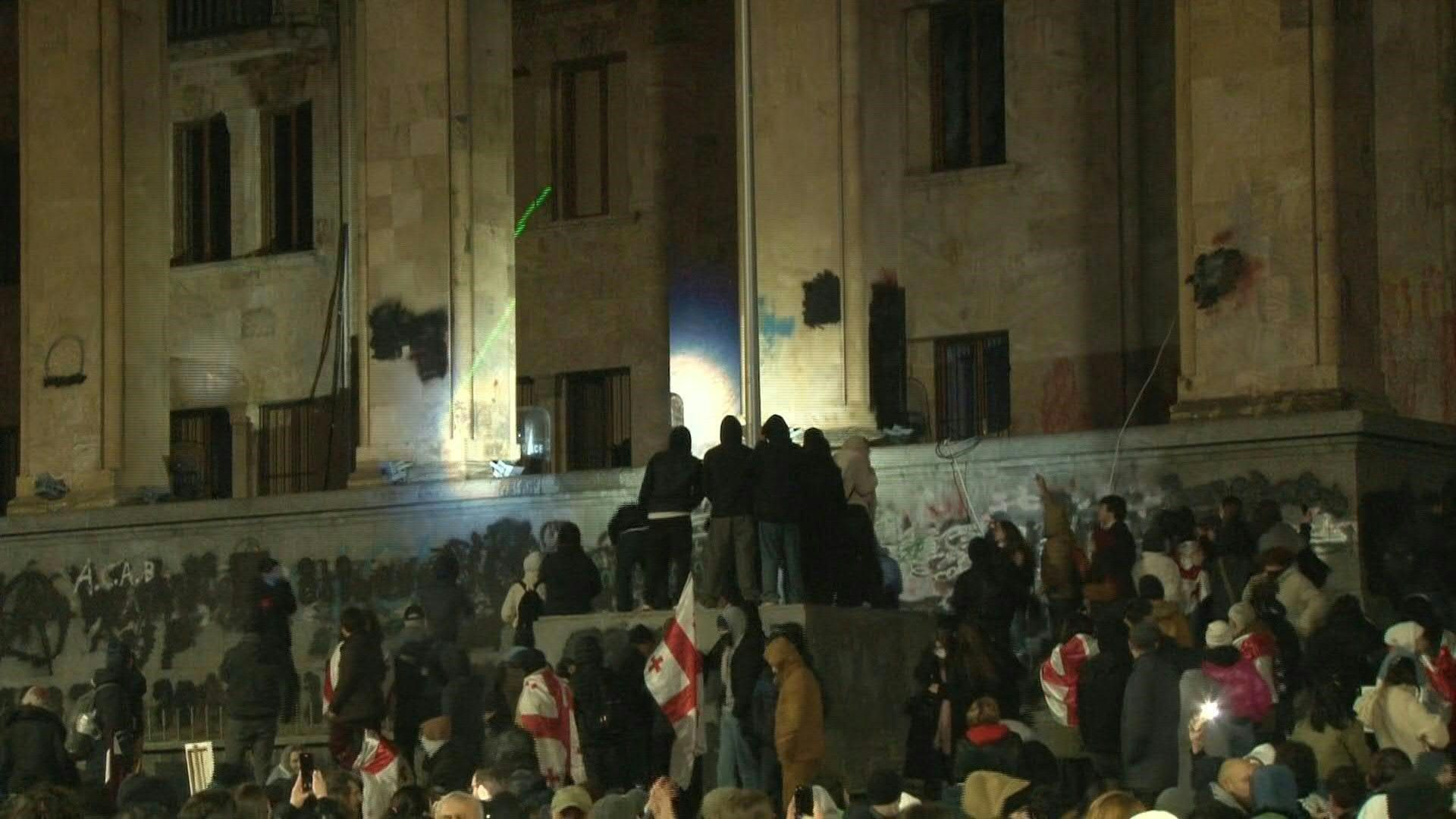 Thousands rally in Georgia as PM rules out re-run of contested vote