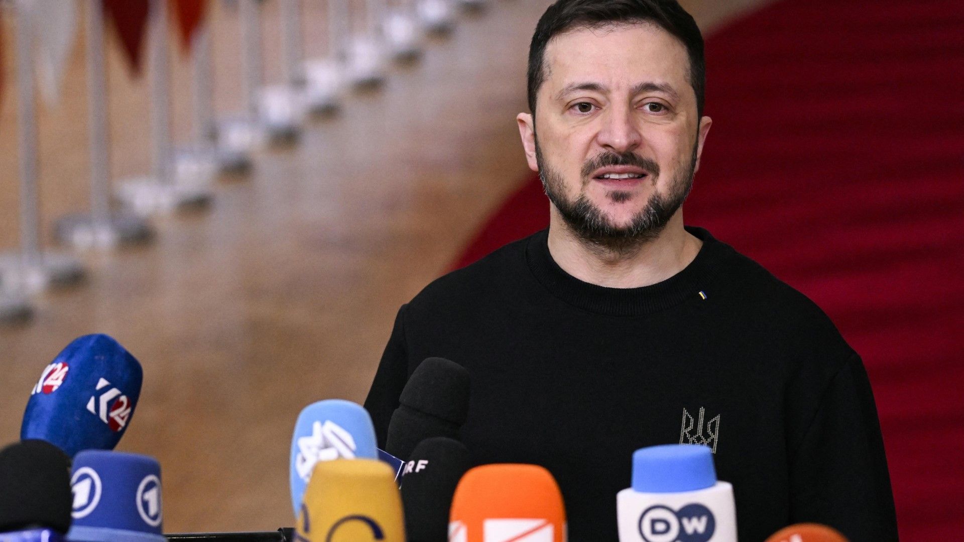 Vor Trumps Amtsantritt: Selenskyj fordert "Einigkeit" von USA und EU