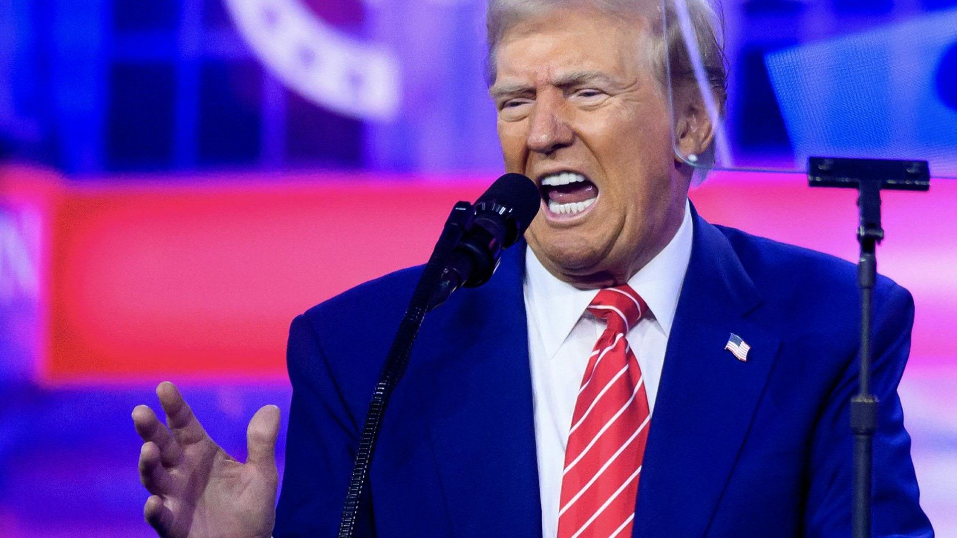 Trump nennt Grenze zu Kanada "künstlich"