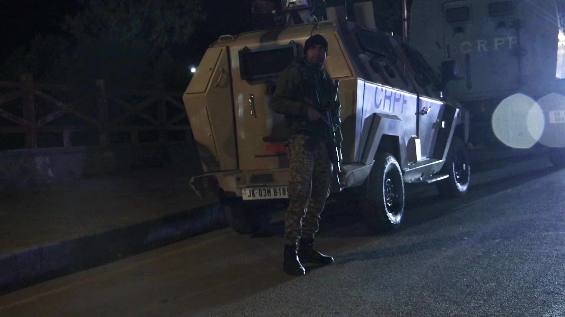 Video: Security personnel patrol streets in Kashmir after at least 24 killed in attack on tourists