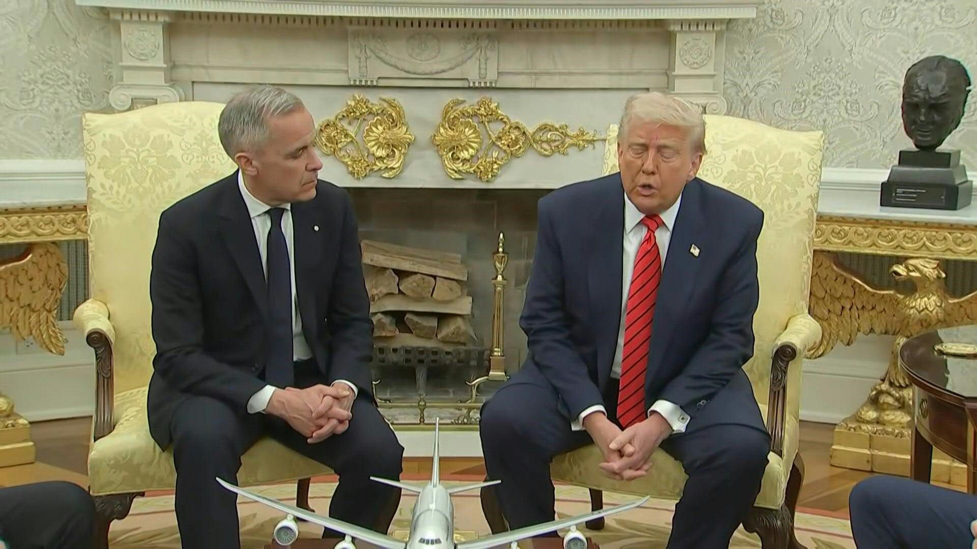Video: Trump says will make 'very, very big announcement' before Mideast trip