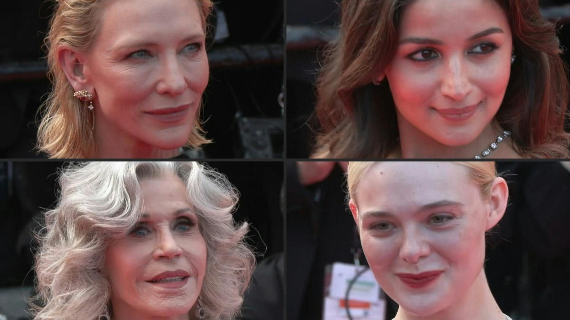Celebrities arrive for Cannes film festival closing ceremony
