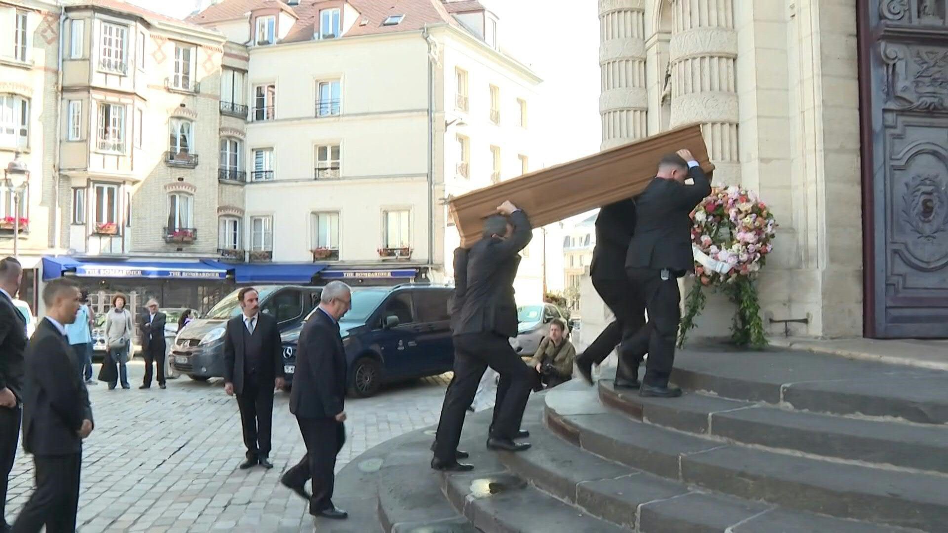 Images: Funeral of former mayor of Paris Jean Tiberi