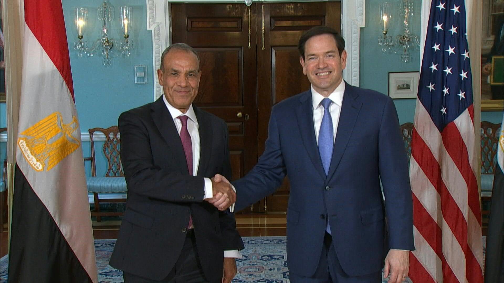 Video: US Secretary of State Rubio meets with Egyptian counterpart Abdelatty