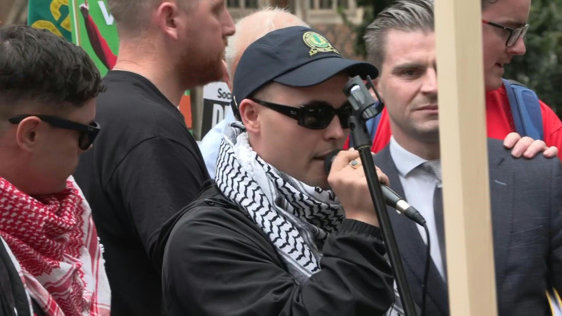 Kneecap's O'Hanna says 'speak about Palestine' after UK court hearing