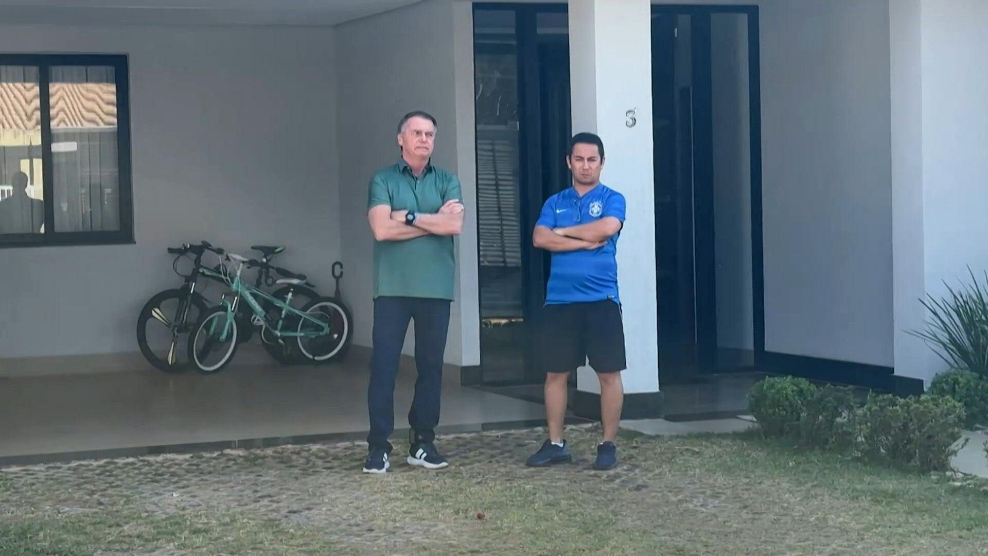 Brazil ex-president Bolsonaro at home under house arrest in Brasilia