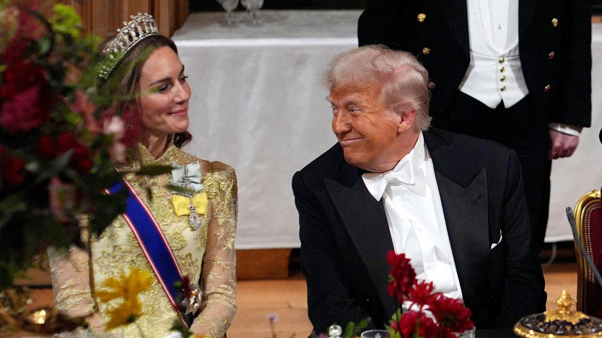 Pompöses Staatsbankett für Trump in Großbritannien