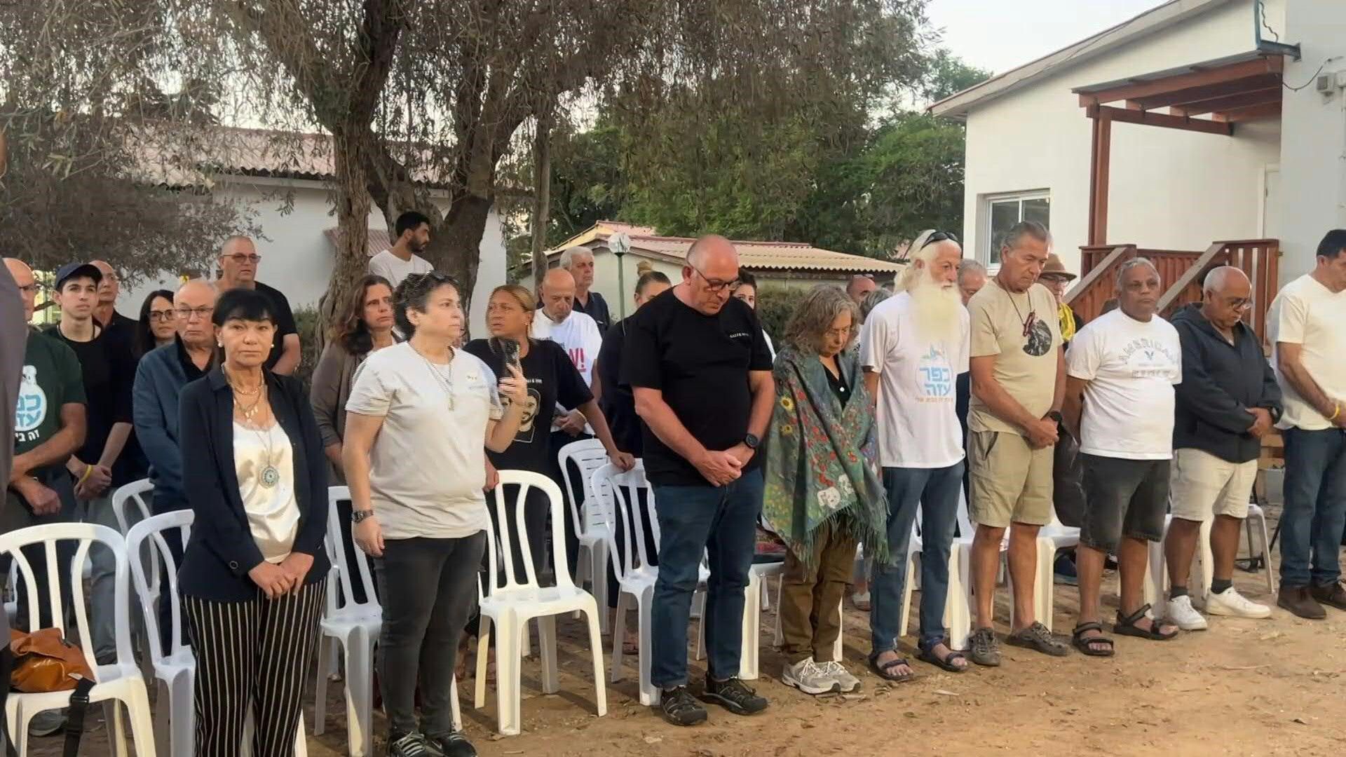 Video: Residents of Kibbutz Kfar Aza mark two years since October 7 attack