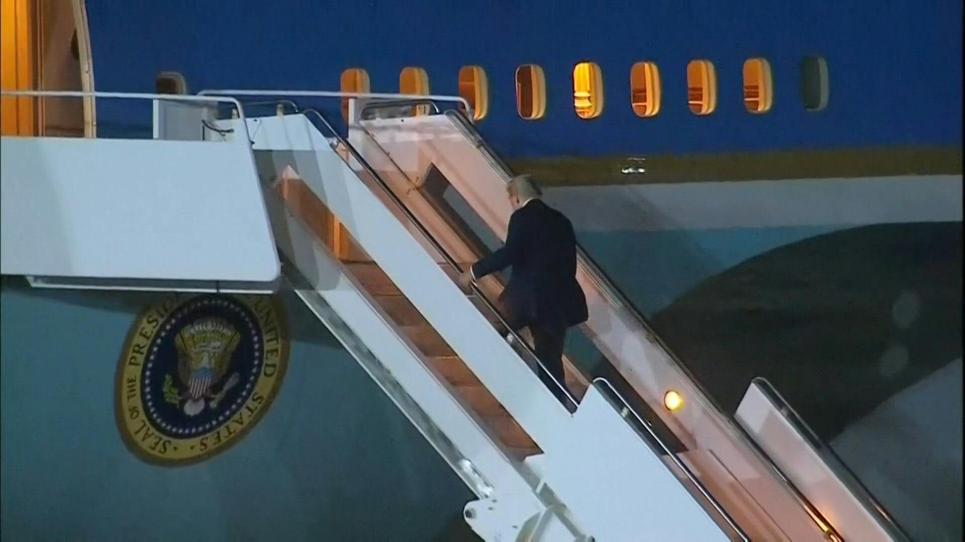 Trump leaves Egypt after Gaza summit