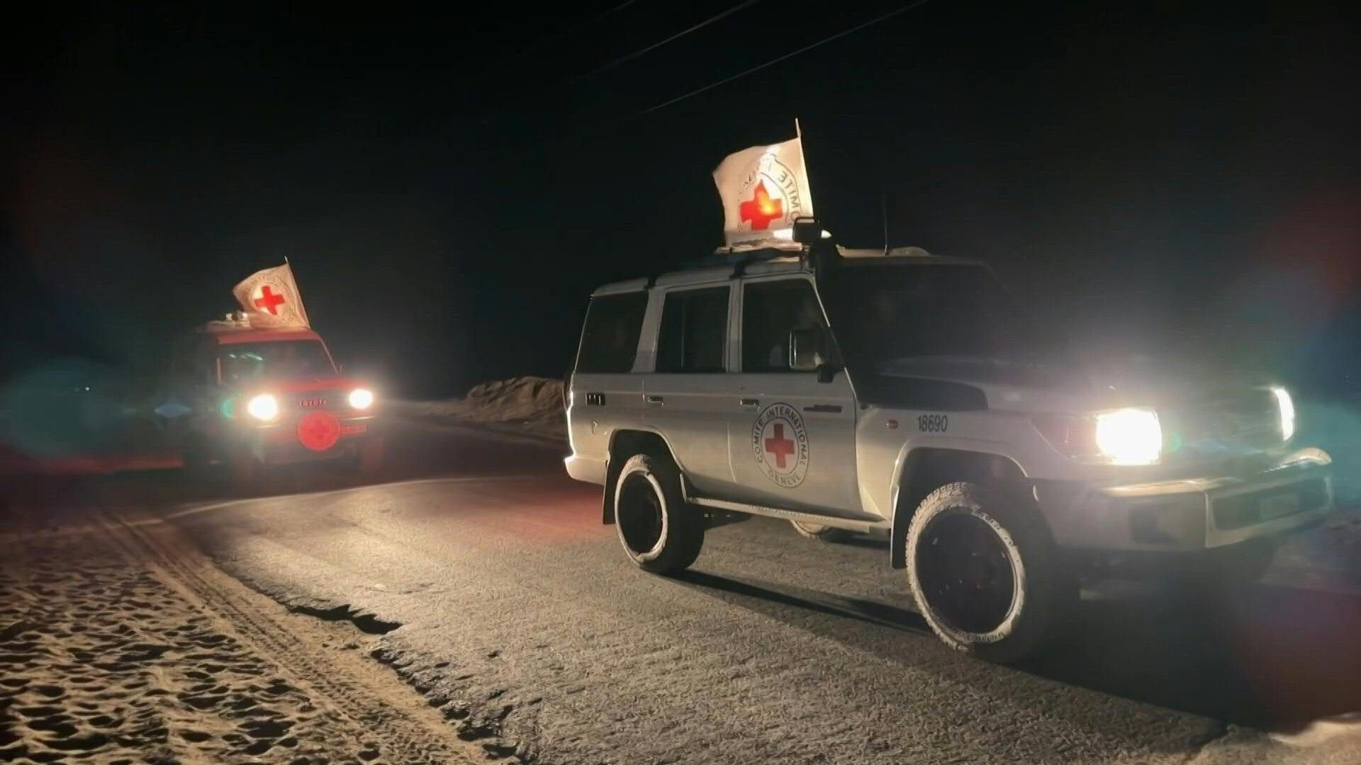 Red Cross receives remains of two Israeli hostages