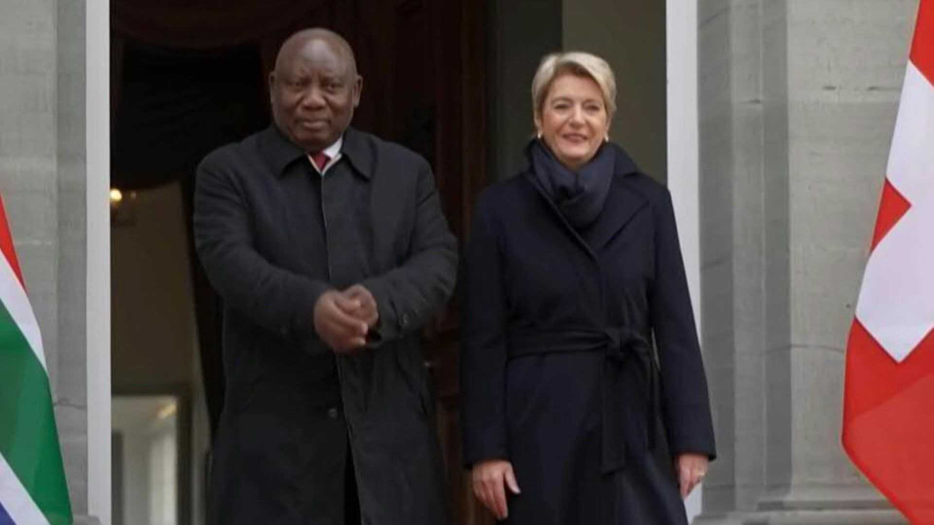 Südafrikas Staatschef Ramaphosa zu Staatsbesuch in der Schweiz