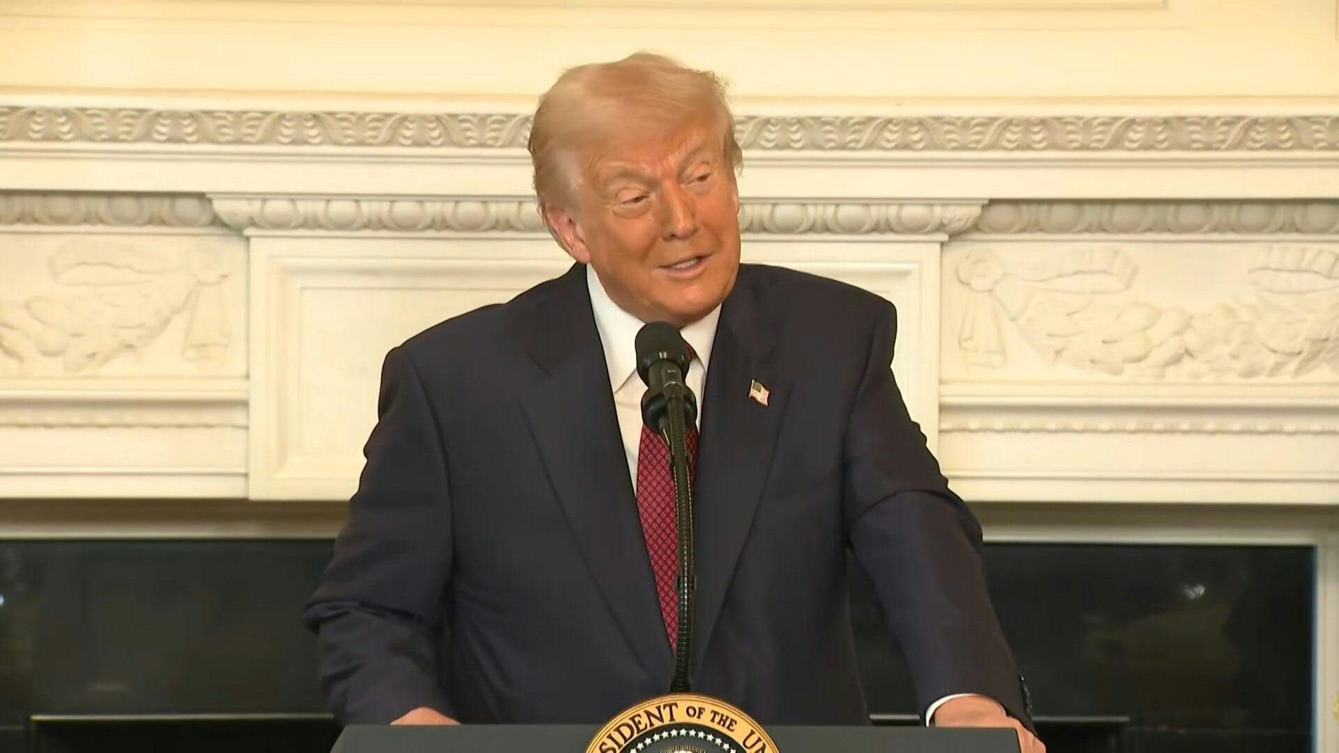 Trump blames 'kamikaze' Democrats for longest shutdown ever