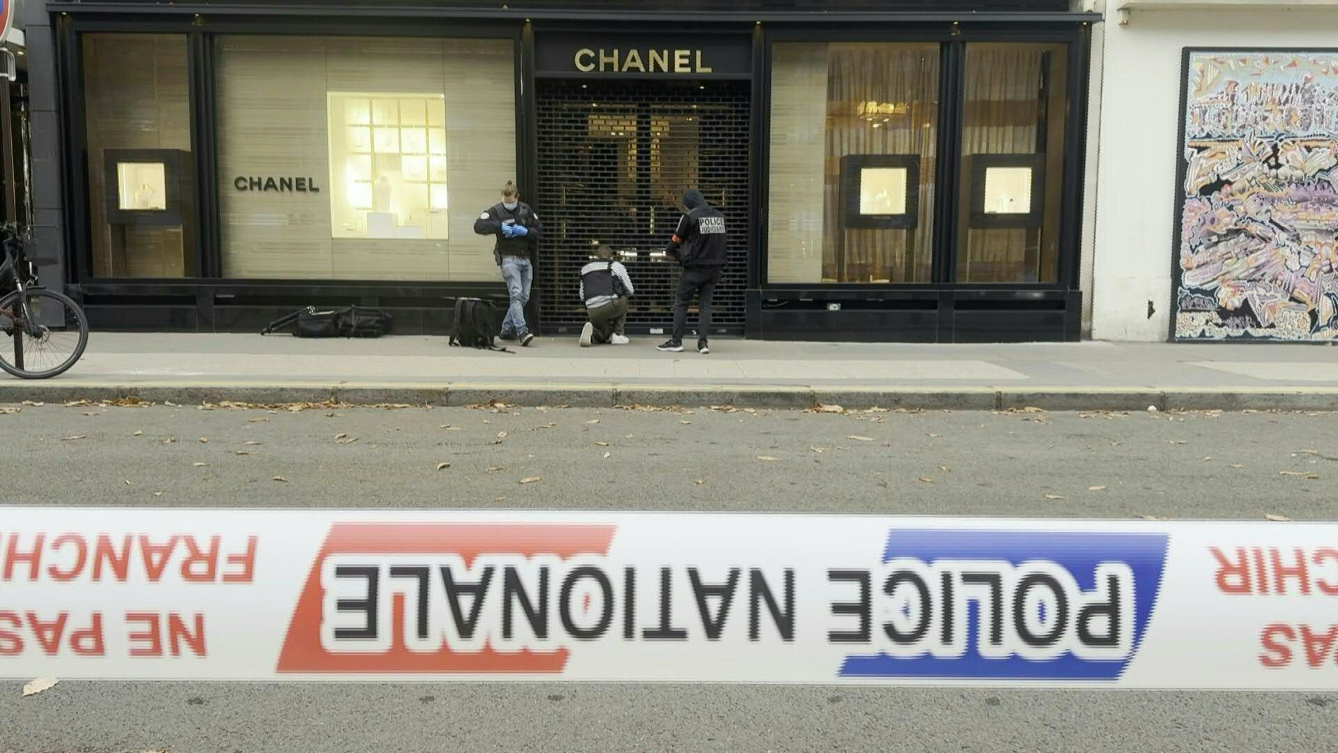 Paris: attempted burglary at a Chanel store