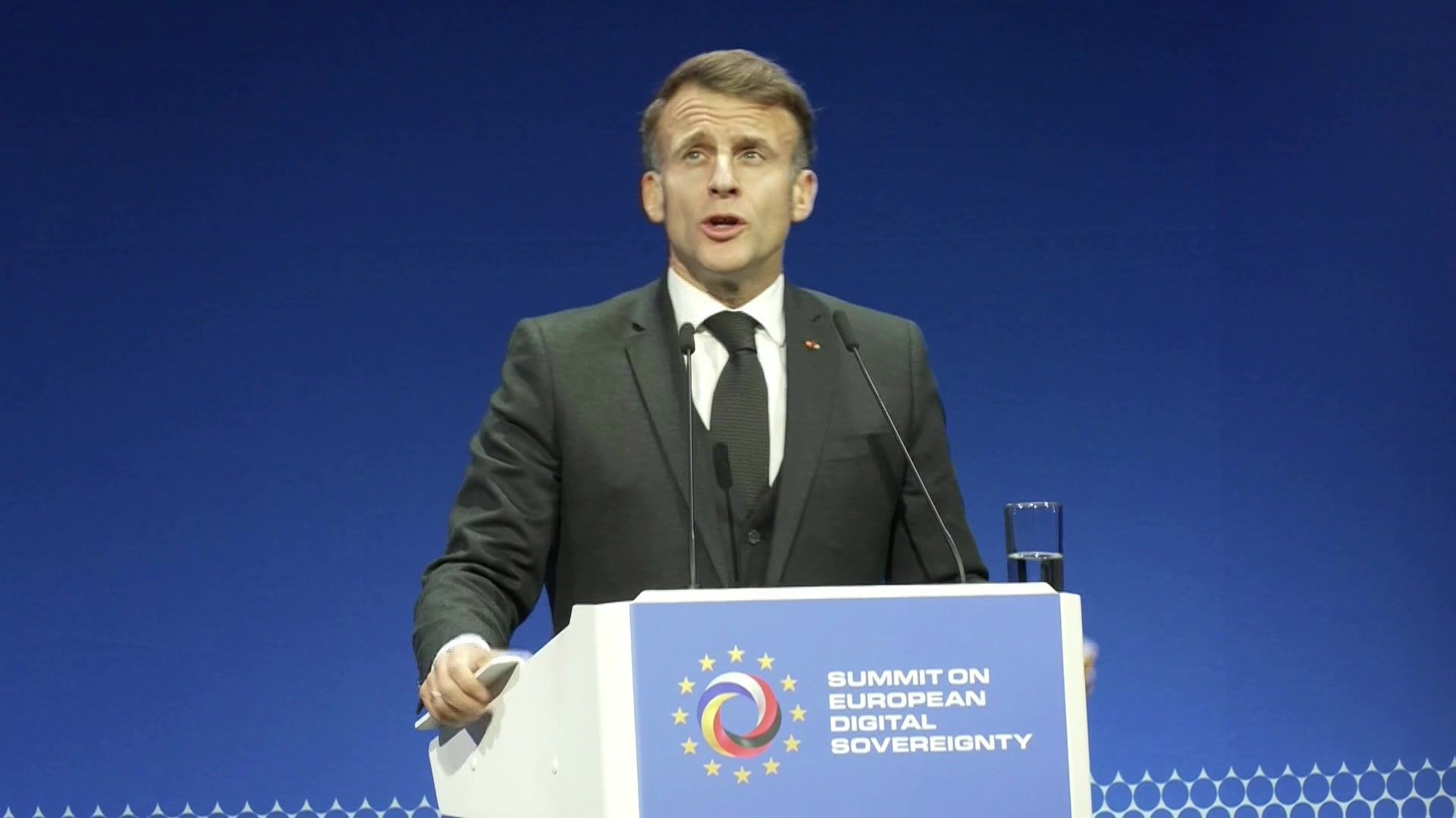 Europe refuses to be tech 'vassal' of US and China: Macron