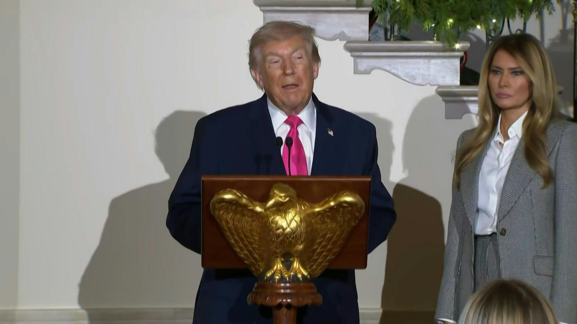 Video: Trump condemns deadly Sydney shooting as 'purely antisemitic attack'