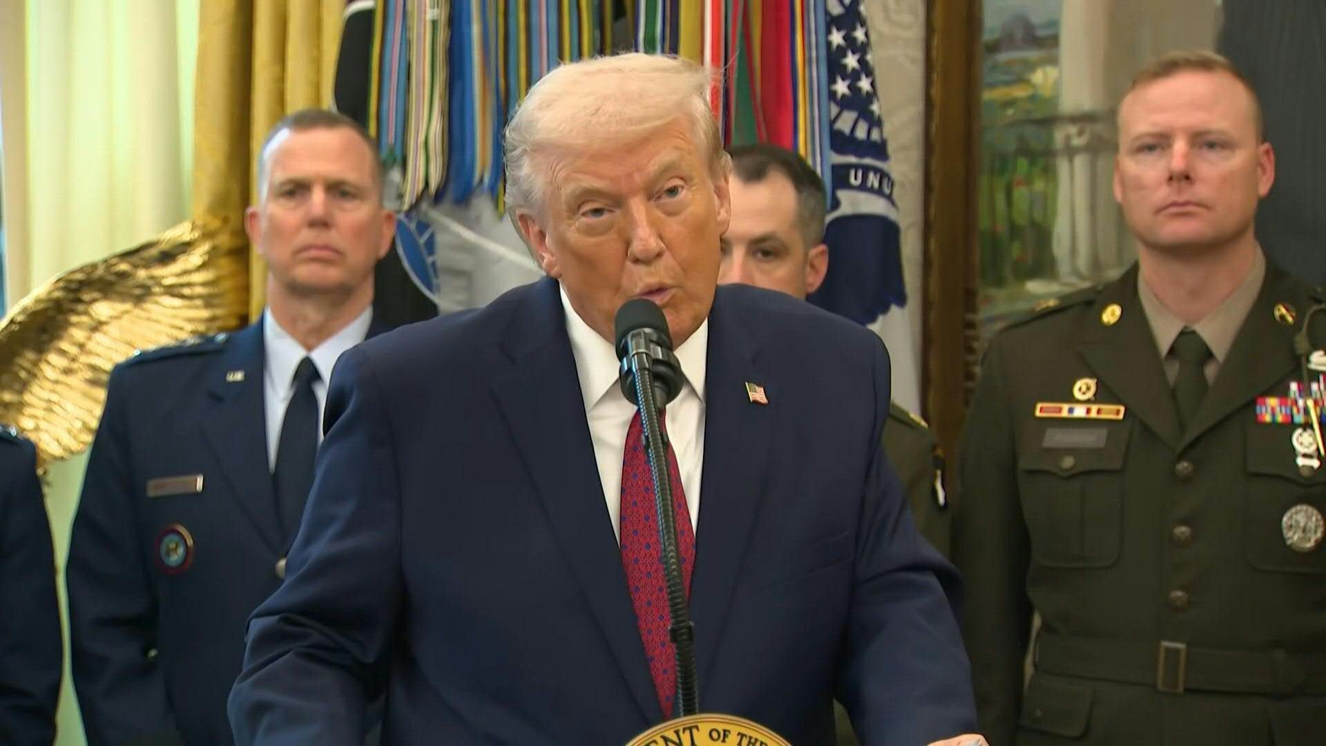 Video: Trump says classifying fentanyl as 'weapon of mass destruction'