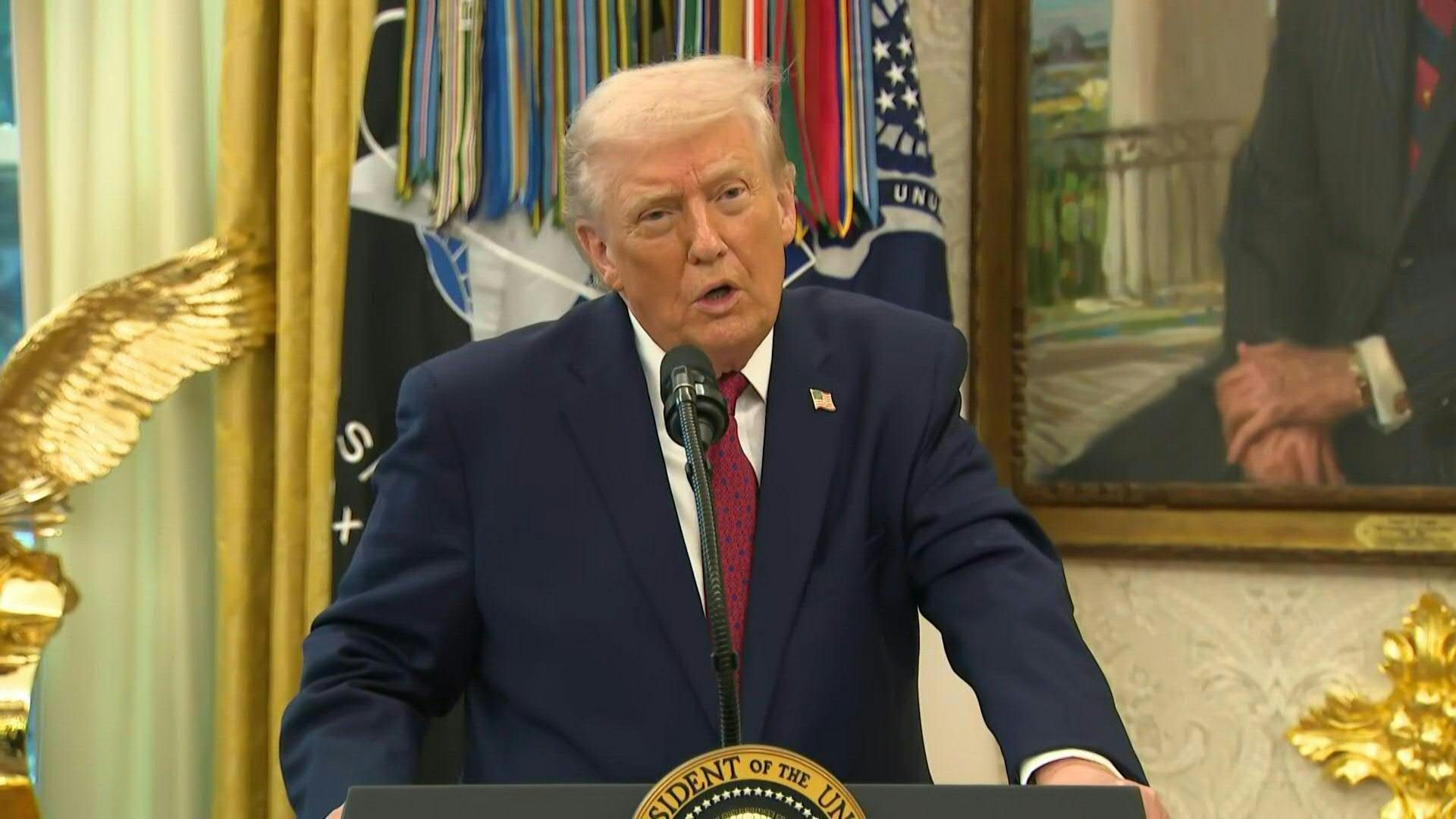 Video: Trump says has asked Xi to consider release of Jimmy Lai