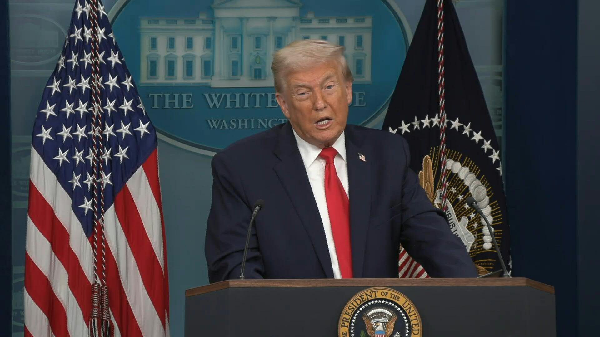 Video: Trump voices frustration his economic message 'not getting across'