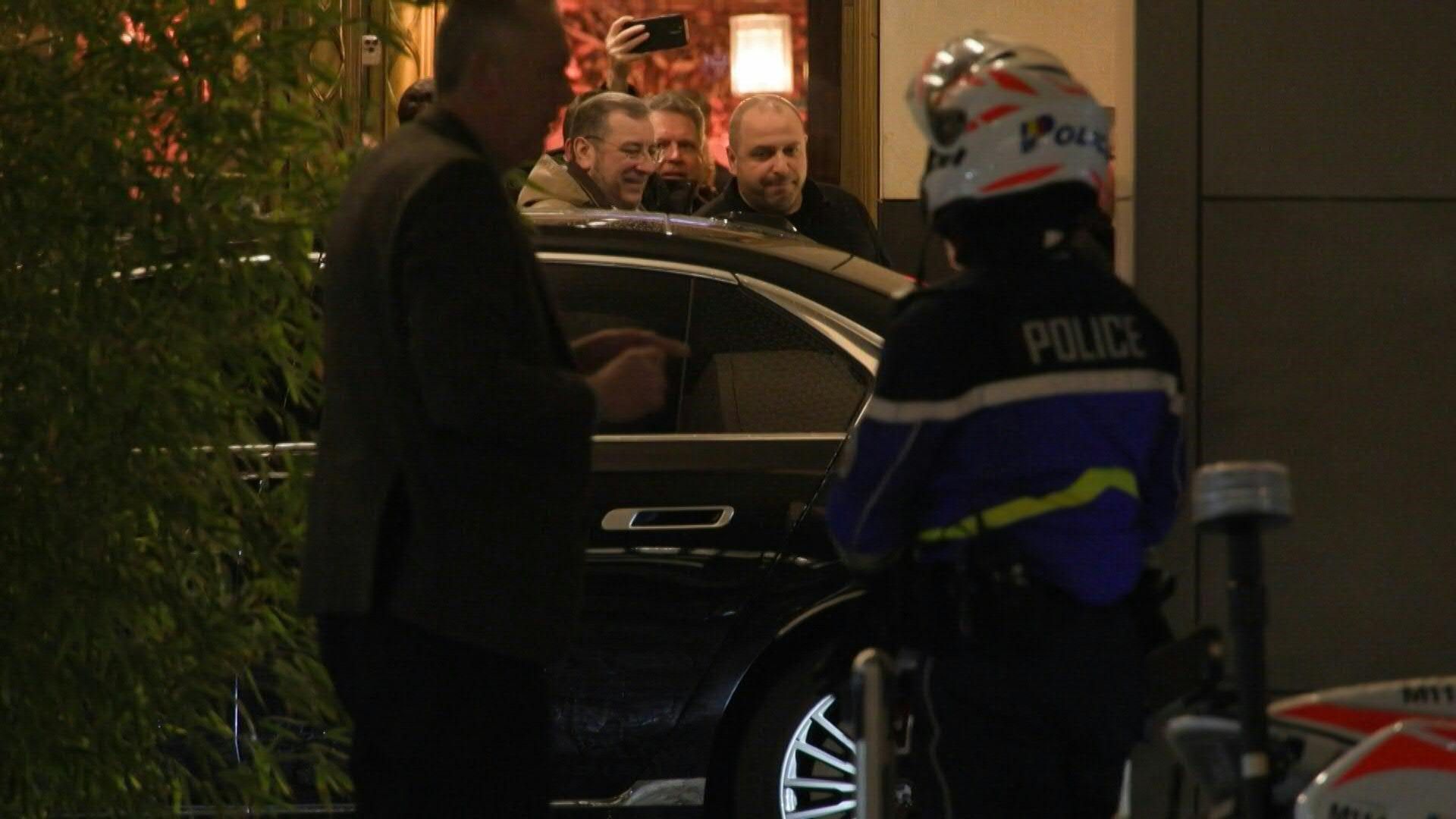 Video: Ukrainian, Russian, and US delegations leave hotel after talks in Geneva
