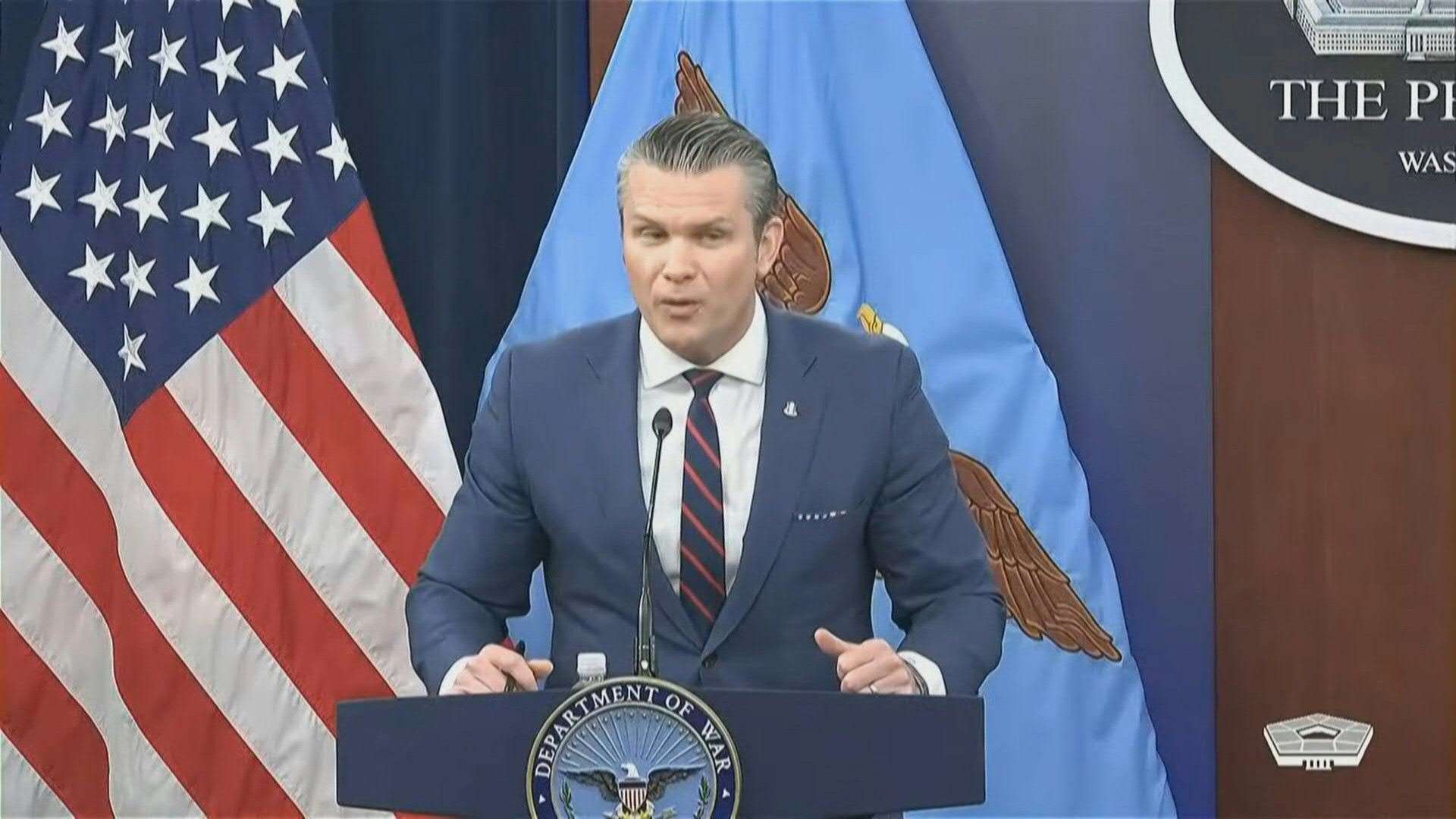 Video: No US troops on ground in Iran now but 'we'll go as far as we need': defense secretary