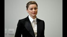 Amber Heard has denied leaving faeces in her marital bed