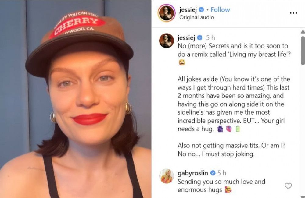 Bei Jessie J wurde Brustkrebs diagnostiziert und sie enthüllt Operationspläne