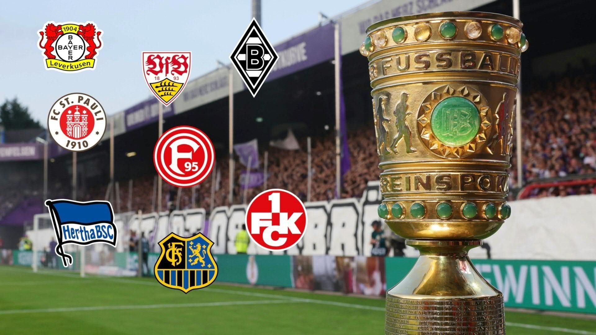 DFB-Pokal: Viertelfinal-Knaller und zwei Zweitligaduelle