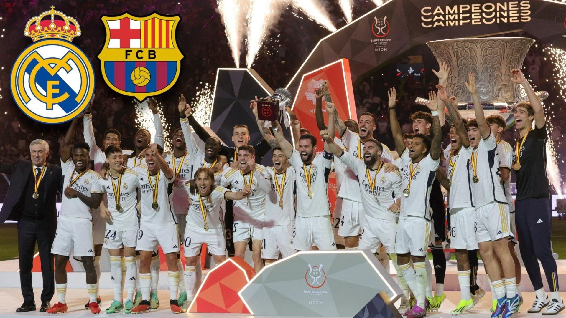 Abreibung für Barca: Real gewinnt spanischen Supercup