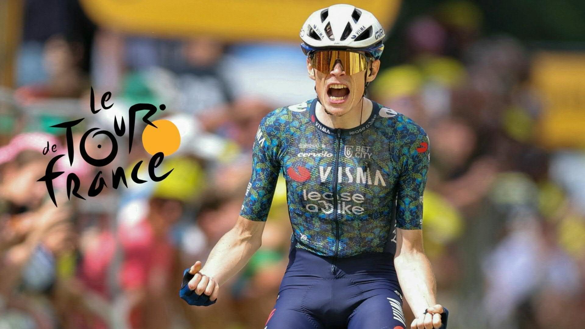 Tour de France: Vingegaard im Sprint vor Pogacar